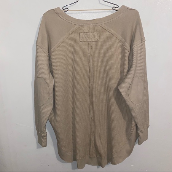 Free People “Owen Thermal Top” Size XS - Picture 4 of 5